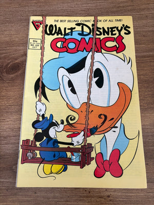 Lot Of 5 Walt Disney's Comics #523 524 525 526 527 VF-NM Gladstone Books 10 J476