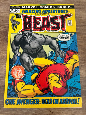 Amazing Adventures # 12 FN/VF Marvel Comic Book Feat. Beast Iron Man 10 J483