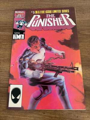 Punisher # 5 VF/NM Marvel Comic Book Limited Series 16 J471