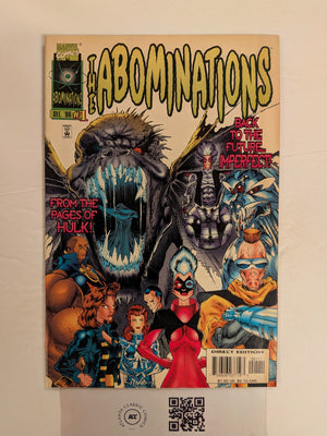 Abominations #1 NM Marvel Comic Books Hulk Maestro 12 HH127