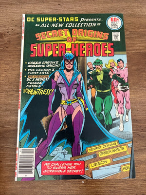 DC Super Stars # 17 NM DC Comic Book Huntress Secret Origins Super-Heroes 4 J472